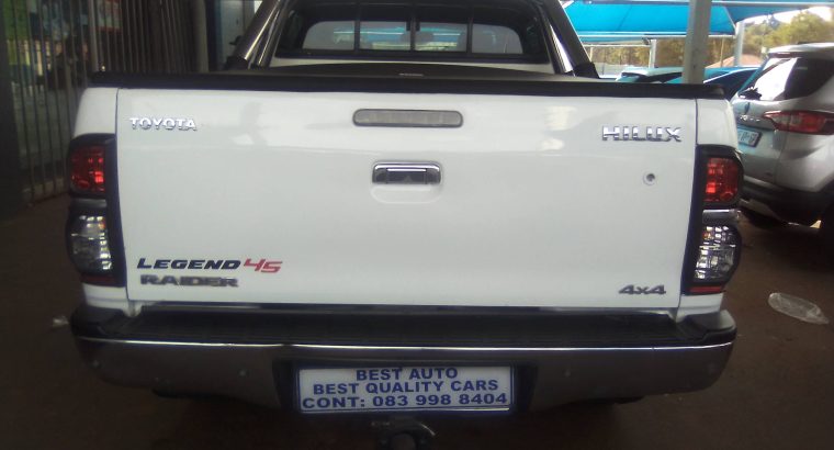 Pre-owned 2012 Toyota Hilux 3.0 Engine Capacity D4D 4X4 Double Ca