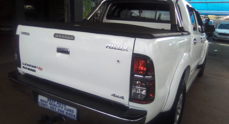 Pre-owned 2012 Toyota Hilux 3.0 Engine Capacity D4D 4X4 Double Ca