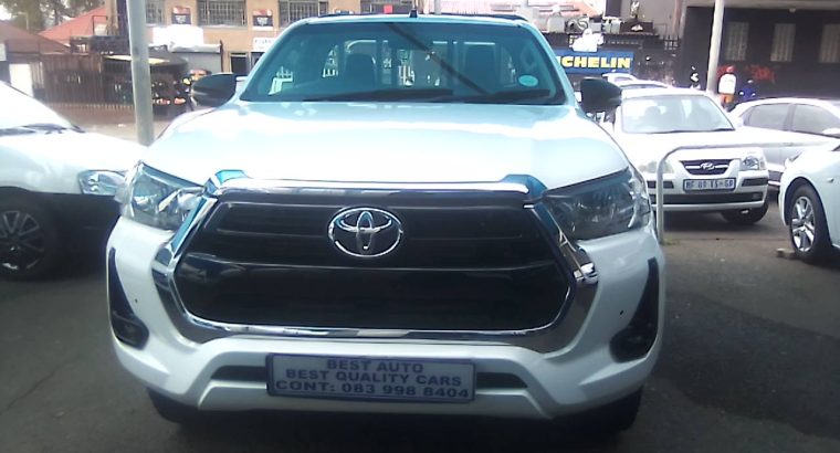 Pre-owned 2021 Toyota Hilux 2.4 Engine Capacity GD6 Single Cab w