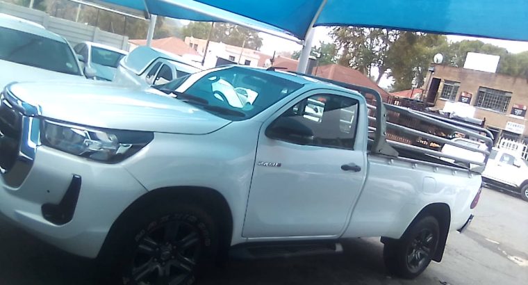 Pre-owned 2021 Toyota Hilux 2.4 Engine Capacity GD6 Single Cab w
