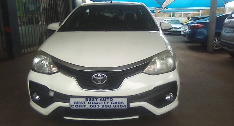 Pre-owned 2018 Toyota Etios 1.5 Engine Capacity Sedan with Manue