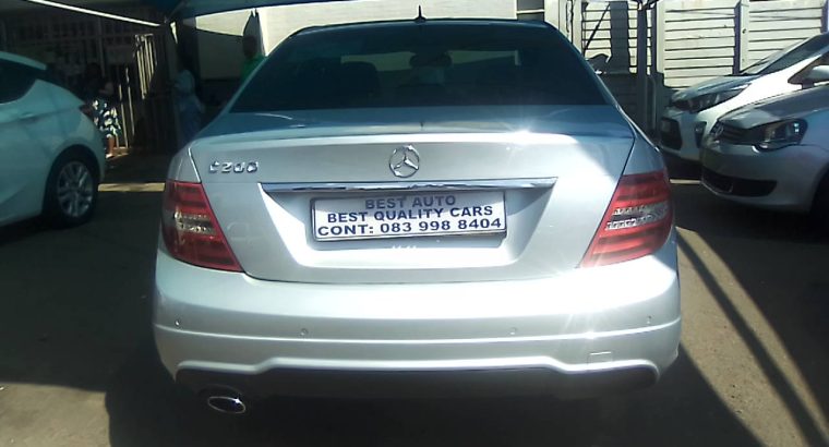 Pre-owned 2014 Mercedes Benz C-200 with Automatic Transmission,