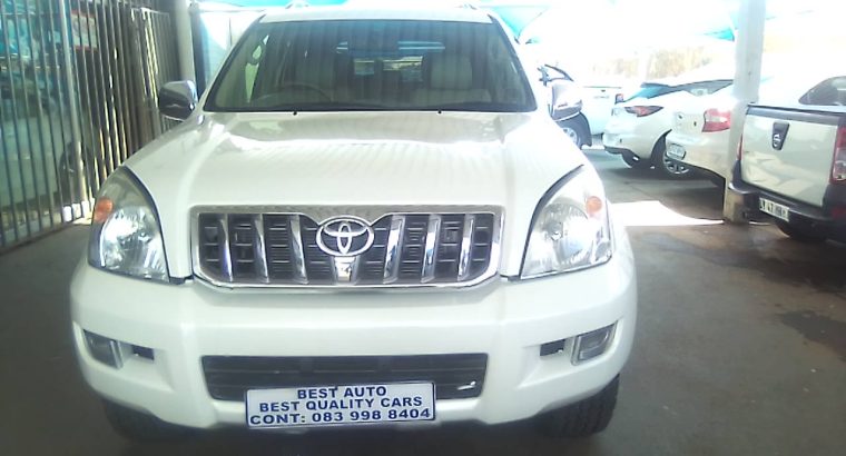 Pre-owned 2009 Toyota Prado 4.0 Engine Capacity V6 with Manuel T