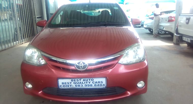 Pre-owned 2014 Toyota Etios 1.5 Engine Capacity Sedan with Manue