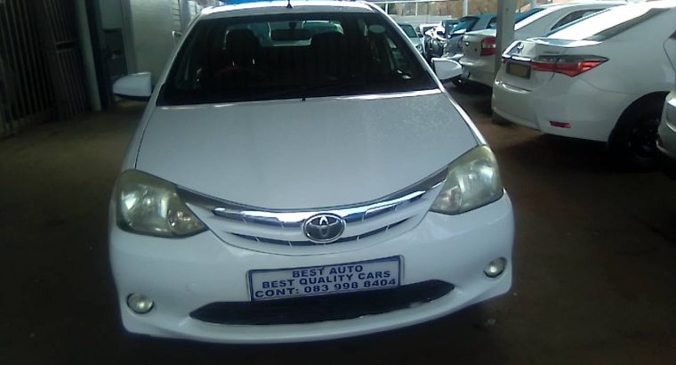 Pre-owned 2016 Toyota Etios 1.5 Engine Capacity Sedan with Manue