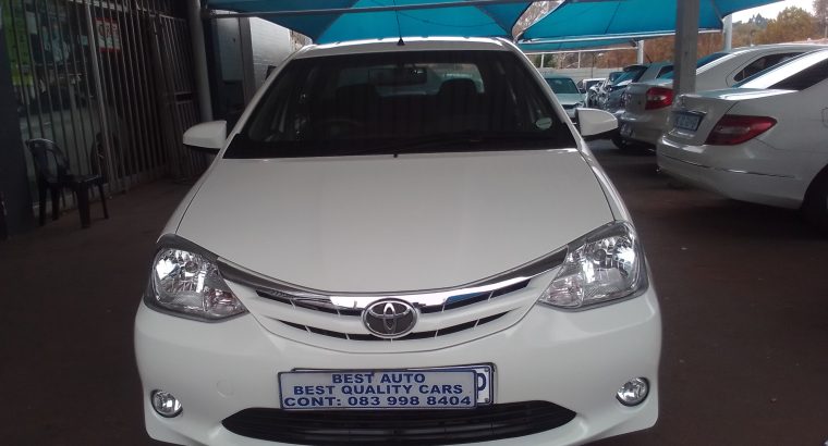 Pre-owned 2015 Toyota Etios 1.5 Engine Capacity Sedan with Manuel
