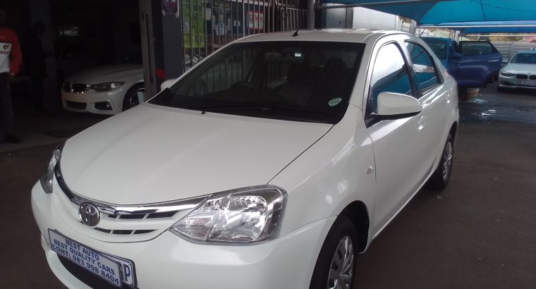 Pre-owned 2015 Toyota Etios 1.5 Engine Capacity Sedan with Manuel