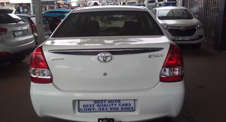Pre-owned 2015 Toyota Etios 1.5 Engine Capacity Sedan with Manuel