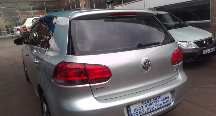 Pre-owned 2010 VW Golf 6 1.4 Engine Capacity with Manuel Transmi