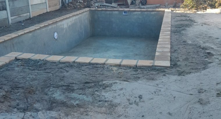 New swimming pool building and Renovations