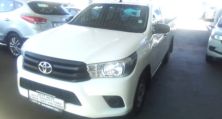 Pre-owned 2021 Toyota Hilux 2.0 Engine Capacity Single Cab with M