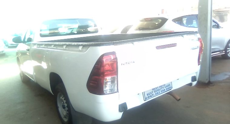 Pre-owned 2021 Toyota Hilux 2.0 Engine Capacity Single Cab with M