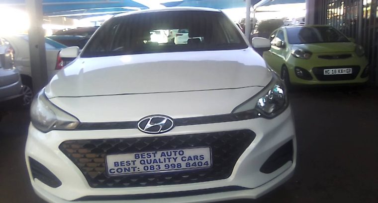 Pre-owned 2018 Hyundai i20 1.4 Engine Capacity with Manuel Transm