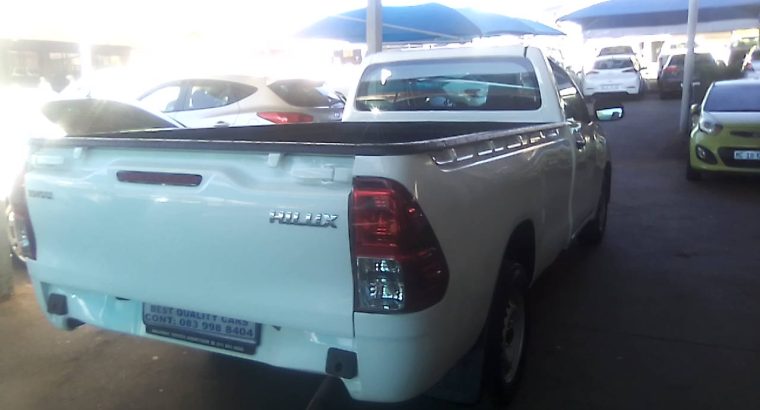 Pre-owned 2023 Toyota Hilux 2.0 Engine Capacity Single Cab VVTI P
