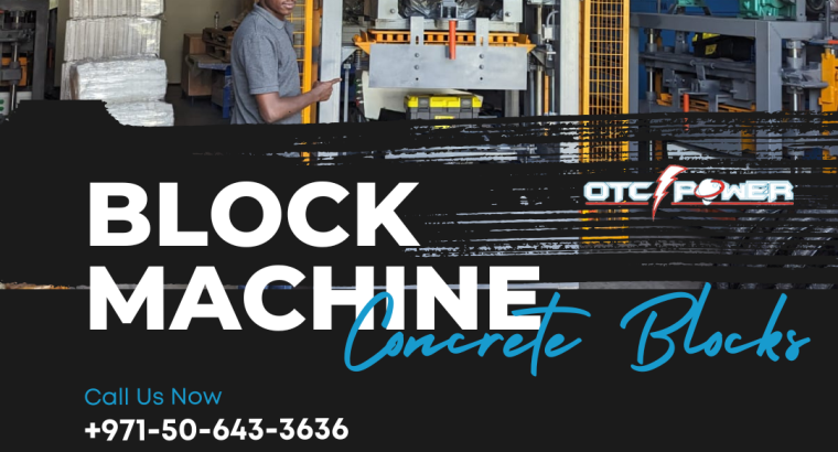 Concrete Block Machine For Sale!(4.000-8.000 Blocks Per Shift)