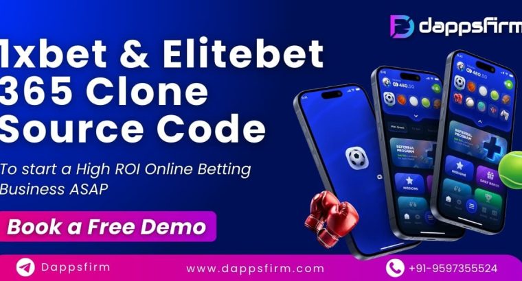 Get 1xBet Clone Software at Minimal Cost – Fully Customizable