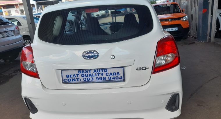 Pre-owned 2019 Datsun Go+ 1.2 with Manuel Transmission, Electric