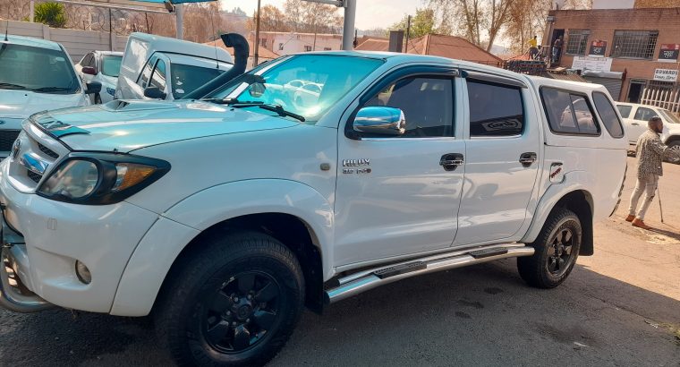 Pre-owned 2008 Toyota Hilux 3.0 Engine Capacity 4×4 Double Cab D4