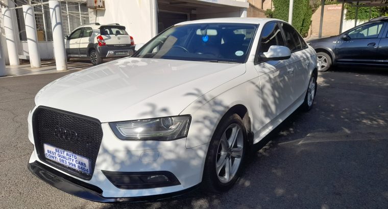 Pre-owned 2012 Audi A4 2.0 Engine Capacity Sedan with Manuel Tran