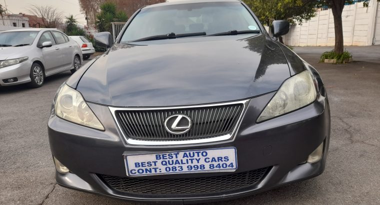 Pre-owned 2008 Lexus IS 350 2,0 Engine Capacity with Automatic T