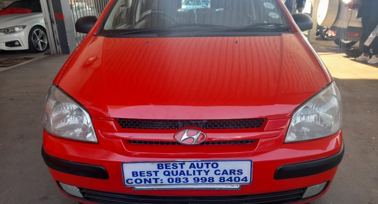 Pre-owned 2005 Hyundai Getz 1.4 Engine Capacity with Manuel Trans