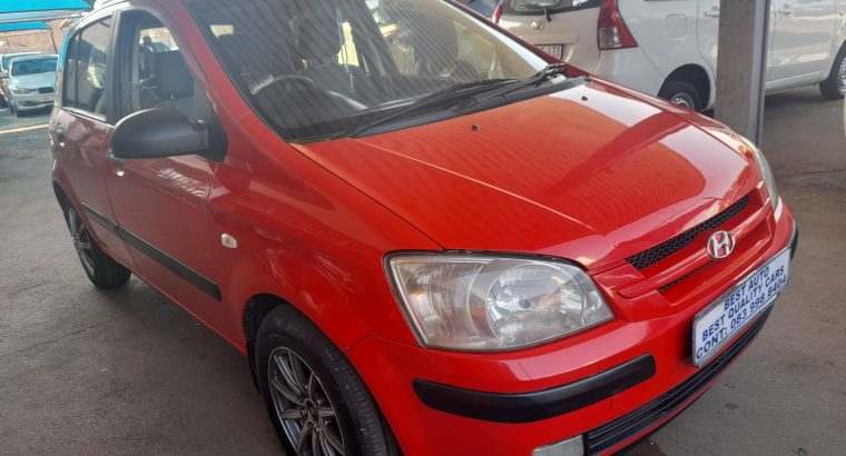 Pre-owned 2005 Hyundai Getz 1.4 Engine Capacity with Manuel Trans