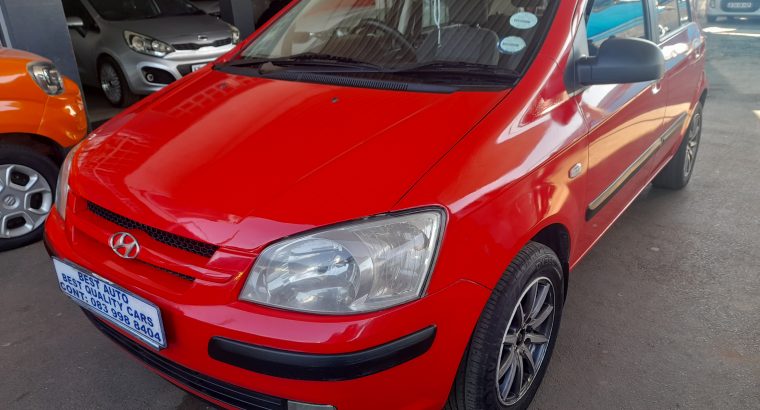 Pre-owned 2005 Hyundai Getz 1.4 Engine Capacity with Manuel Trans