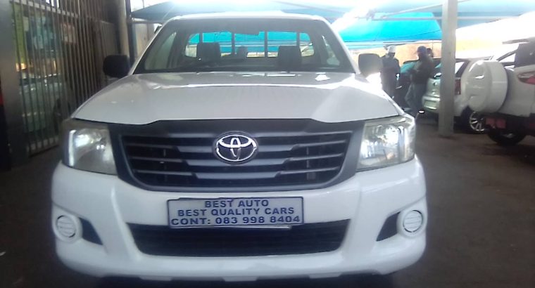 Pre-owned 2010 Toyota Hilux 2.5 Engine Capacity D4D Diesel Single