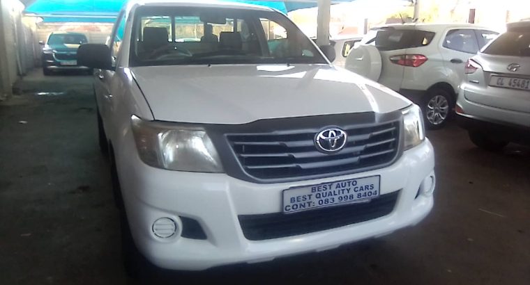 Pre-owned 2010 Toyota Hilux 2.5 Engine Capacity D4D Diesel Single