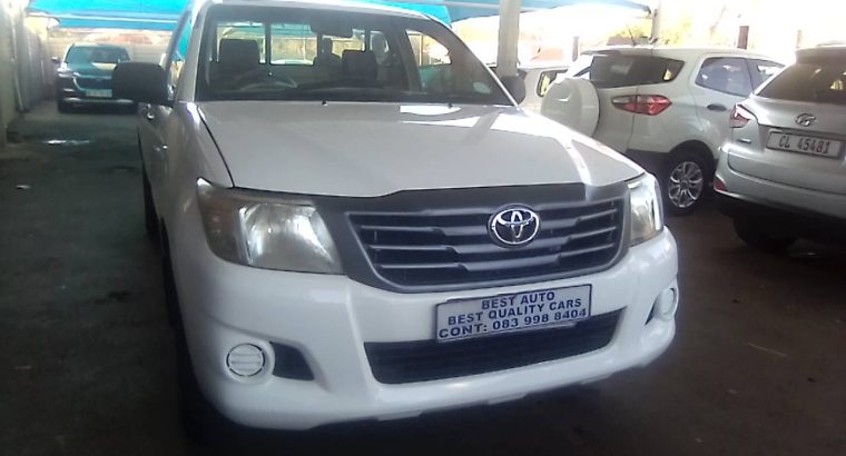 Pre-owned 2010 Toyota Hilux 2.5 Engine Capacity D4D Diesel Single