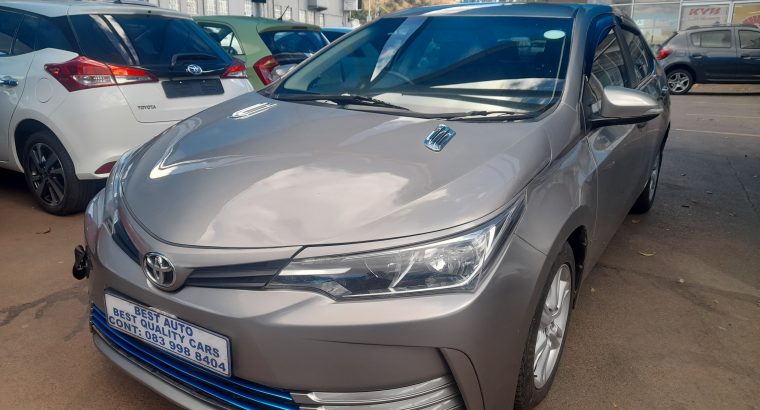 Pre-owned 2018 Toyota Corolla 1.6 Engine Capacity Prestige with