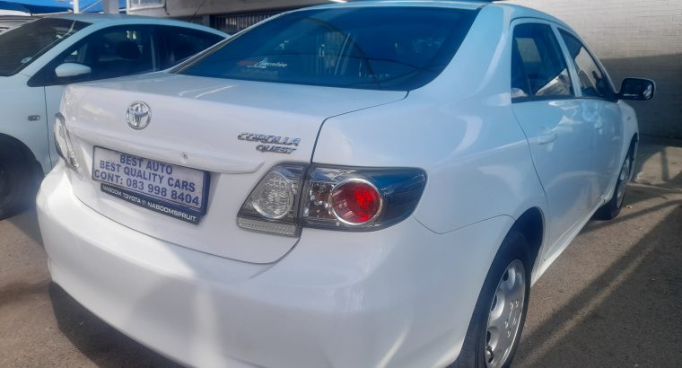 Pre-owned 2017 Toyota Corolla 1.6 Engine Capacity Quest with Manu