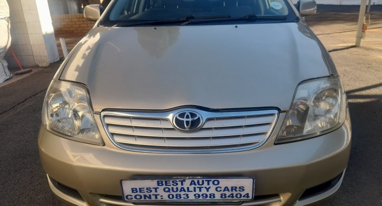 Pre-owned 2005 Toyota Corolla 1.6 Engine Capacity with Manuel Tra
