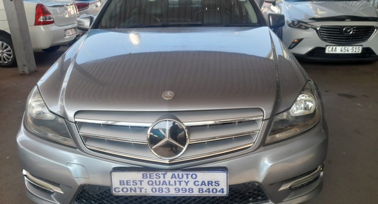 Pre-owned 2012 Mercedes Benz CGI C-180 with Automatic Transmissi