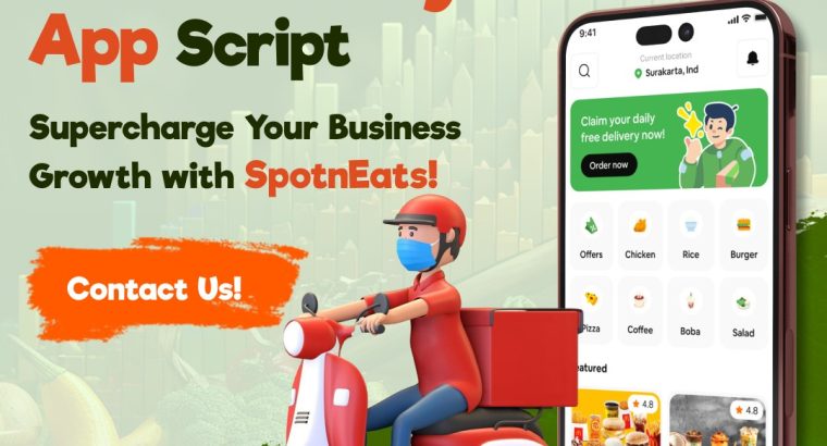 Build Your Own UberEats! Launch a Smart Food Delivery App with Sp