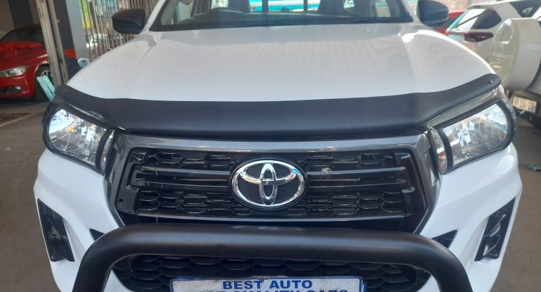 Pre-owned 2019 Toyota Hilux 2.4 Engine Capacity Single Cab GD6 wi