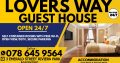 Experience the warmth of our hospitality at Lovers Way Guesthouse