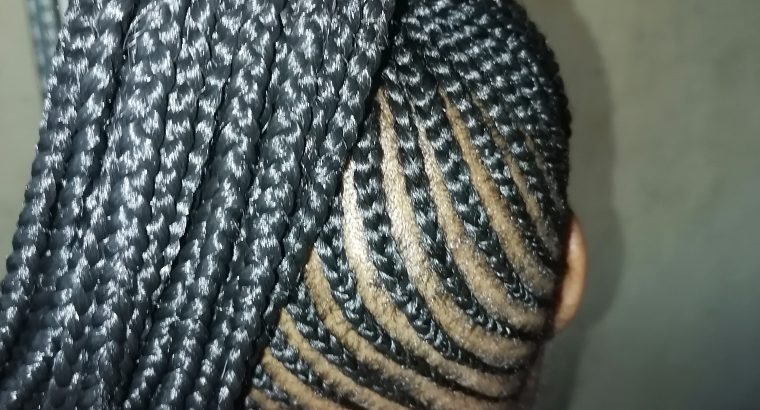 Hair braiding and wigs