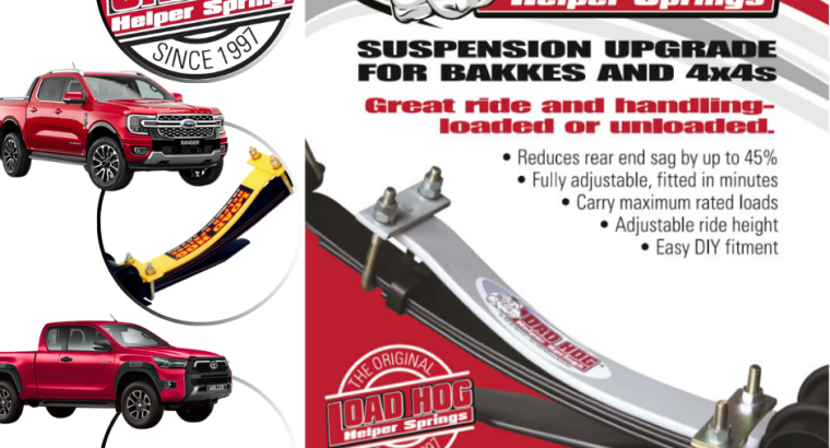 Toyota Hilux – Leaf Spring Suspension Upgrade
