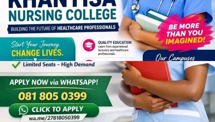 Nursing Careers At Khanyisa Nursing College