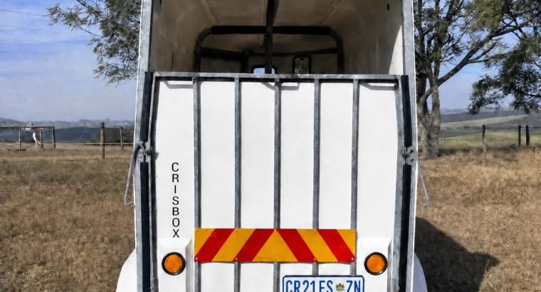 2007 Crisbox 2 Berth Horse Box Trailer For Sale