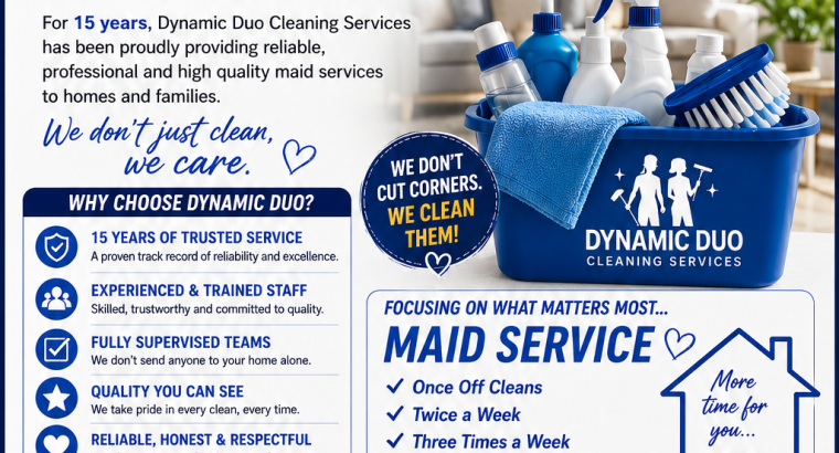 Dynamic Duo Cleaning Services