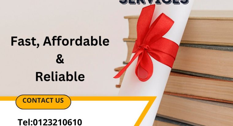 Professional Document Authentication Service for use in the UAE