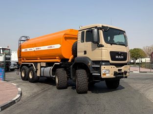 MAN TGS 41.480 DIESEL TANKER TRUCK 8X8