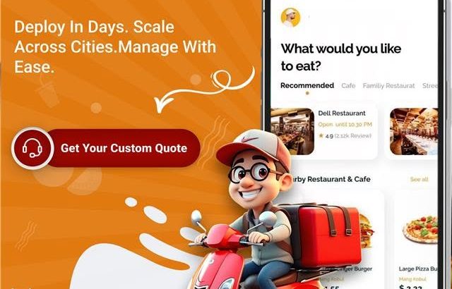 Launch Food Delivery Software – Build Your Own Online Ordering Bu