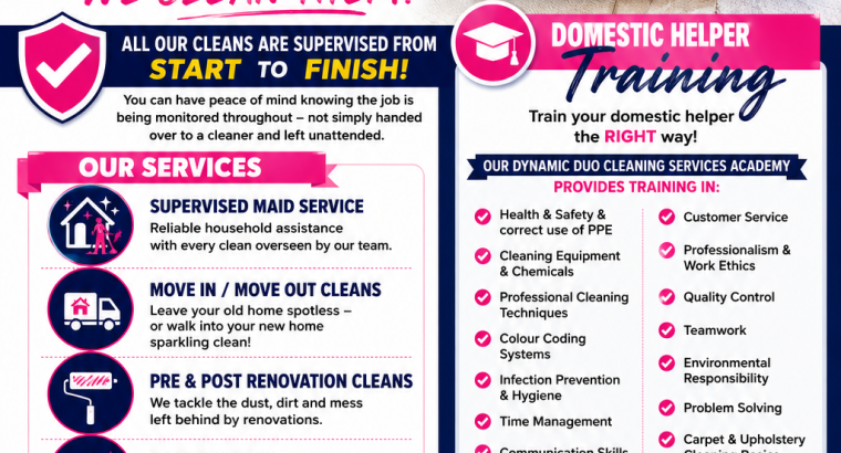 Dynamic Duo Cleaning Services