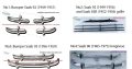 Saab 92 and Saab 92B / 93 / 96 bumpers classic car