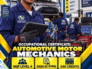 Register for the Motor Mechanics Course at Pinnacle Academy